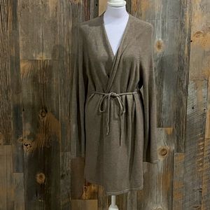 Brown Loft cardigan